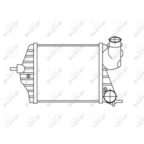 Chladič plniaceho vzduchu 30872 /NRF/ - obr. 4
