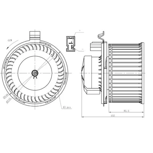 Vnútorný ventilátor 34292 /NRF/ - obr. 5