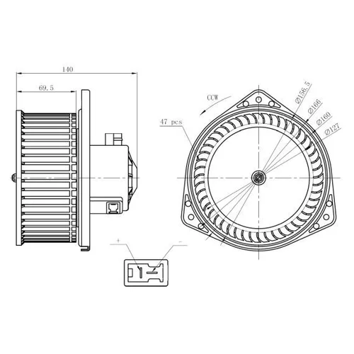 Vnútorný ventilátor 34303 /NRF/ - obr. 4