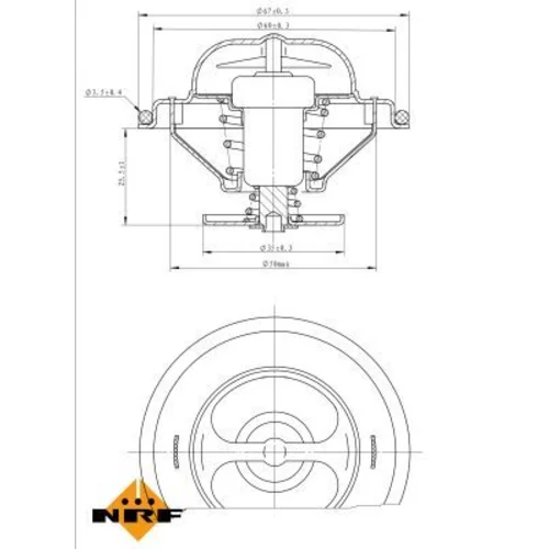 Termostat chladenia 725071 /NRF/ - obr. 5