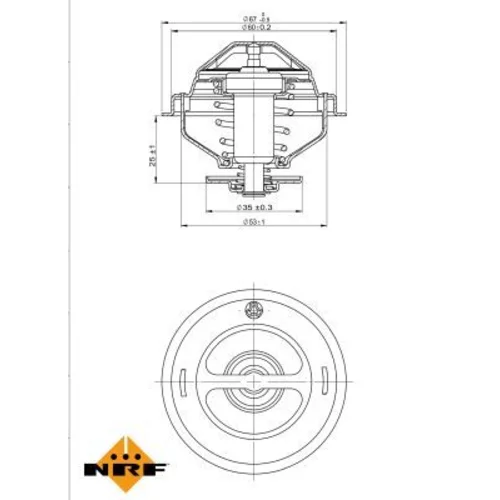 Termostat chladenia 725075 /NRF/ - obr. 5