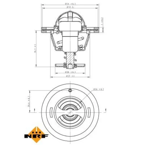 Termostat chladenia 725126 /NRF/ - obr. 5