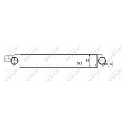 Chladič plniaceho vzduchu 30512 /NRF/ - obr. 4