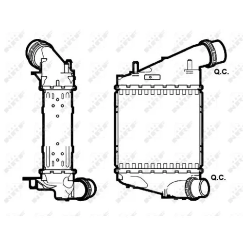 Chladič plniaceho vzduchu 30529 /NRF/ - obr. 7