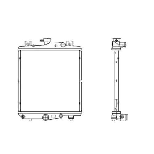 Chladič motora NRF 50302