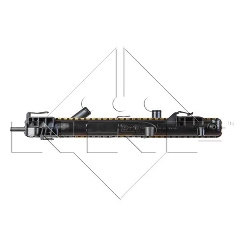 Chladič motora 58148 /NRF/ - obr. 2
