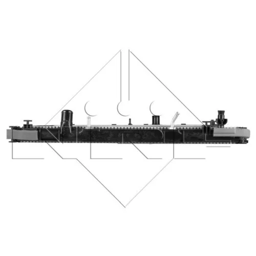 Chladič motora 59080 /NRF/ - obr. 2