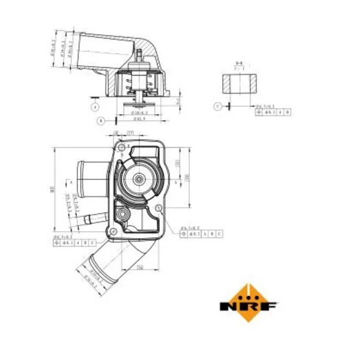 Termostat chladenia 725010 /NRF/ - obr. 4
