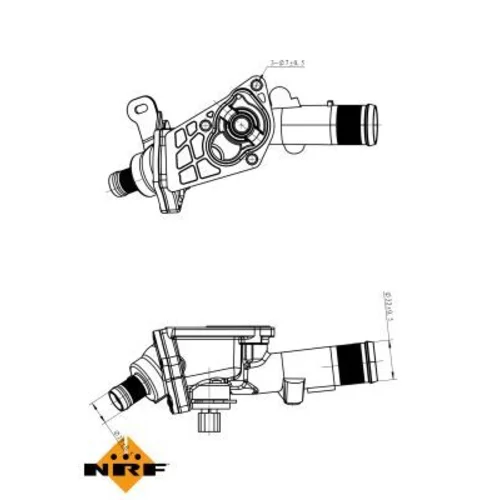 Termostat chladenia 725078 /NRF/ - obr. 4
