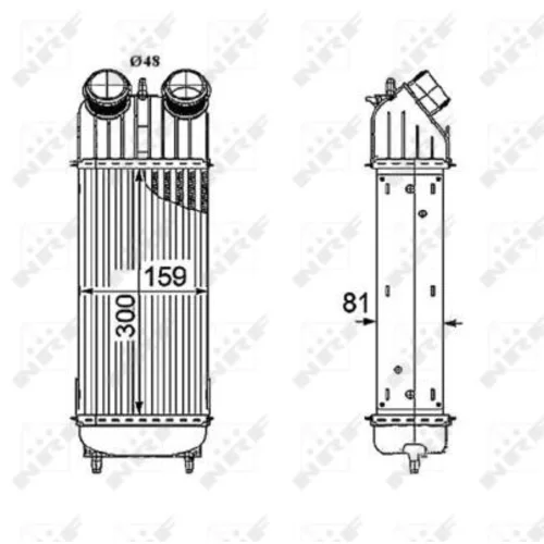 Chladič plniaceho vzduchu 30196 /NRF/ - obr. 4