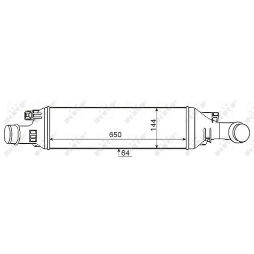 Chladič plniaceho vzduchu 30339 /NRF/ - obr. 4