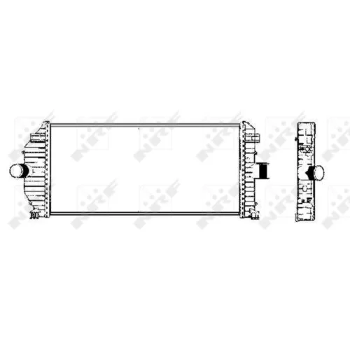 Chladič plniaceho vzduchu 30431 /NRF/ - obr. 4