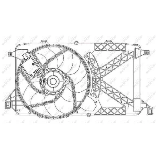 Ventilátor chladenia motora 47264 /NRF/ - obr. 4
