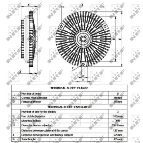 Spojka ventilátora chladenia 49540 /NRF/ - obr. 4