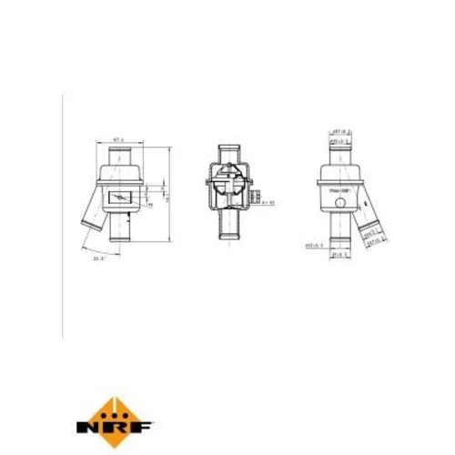 Termostat chladenia 725018 /NRF/ - obr. 5