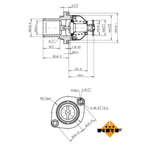 Termostat chladenia 725035 /NRF/ - obr. 5