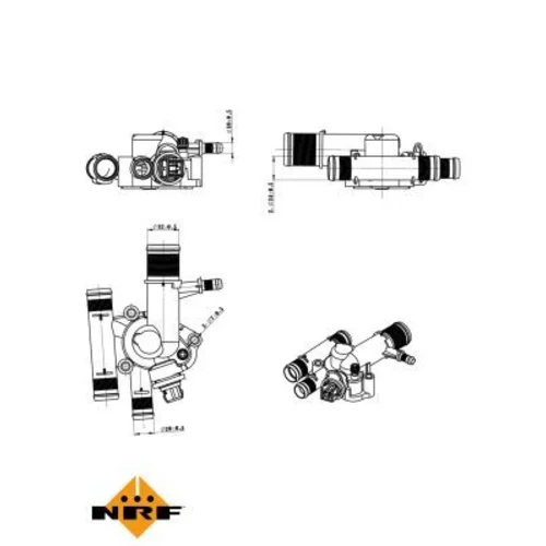 Termostat chladenia 725059 /NRF/ - obr. 5