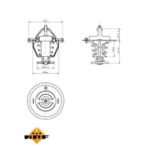 Termostat chladenia 725087 /NRF/ - obr. 5