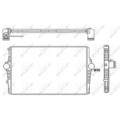 Chladič plniaceho vzduchu 30249 /NRF/ - obr. 4
