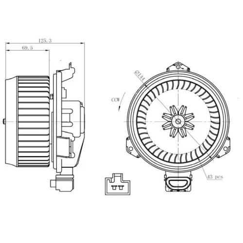 Vnútorný ventilátor 34268 /NRF/ - obr. 4