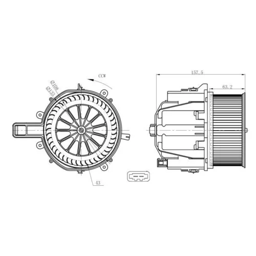 Vnútorný ventilátor 34285 /NRF/ - obr. 4