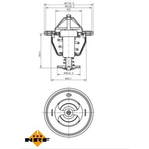 Termostat chladenia 725111 /NRF/ - obr. 5