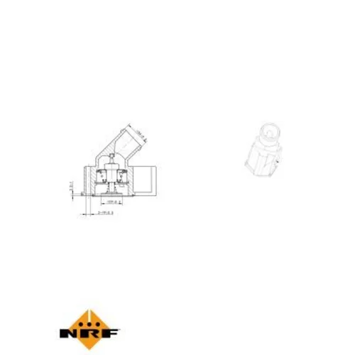 Termostat chladenia 725115 /NRF/ - obr. 5