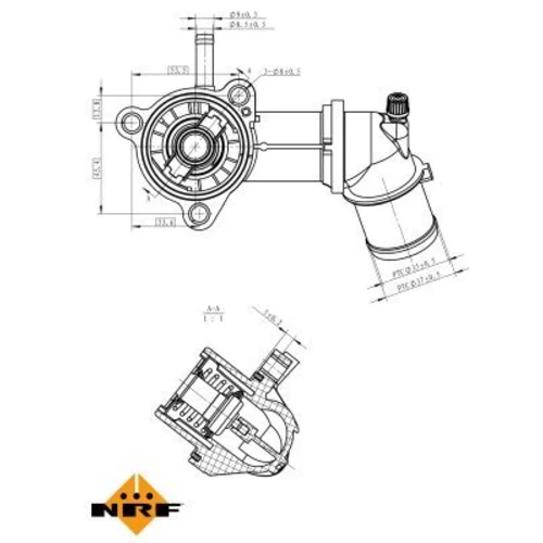 Termostat chladenia 725164 /NRF/ - obr. 5