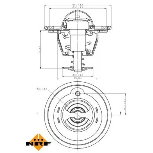Termostat chladenia 725207 /NRF/ - obr. 5