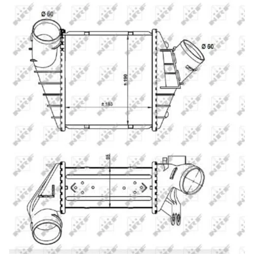 Chladič plniaceho vzduchu 30848 /NRF/ - obr. 4
