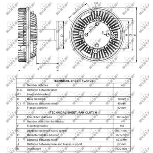 Spojka ventilátora chladenia 49089 /NRF/ - obr. 4