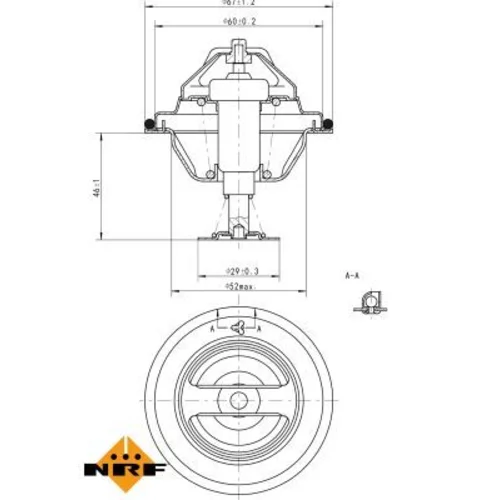 Termostat chladenia 725077 /NRF/ - obr. 5