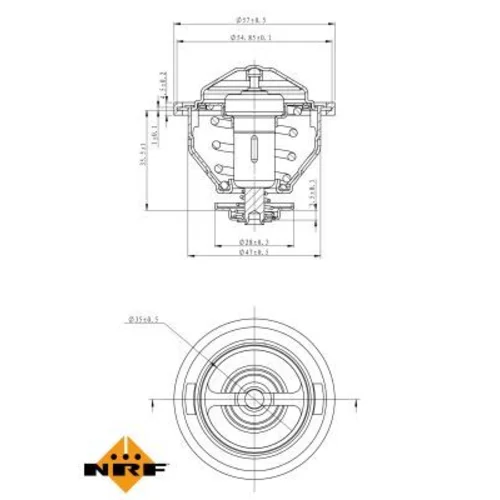 Termostat chladenia 725140 /NRF/ - obr. 5