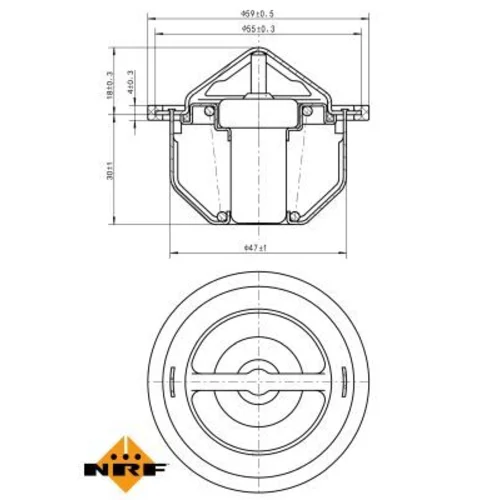 Termostat chladenia 725168 /NRF/ - obr. 5