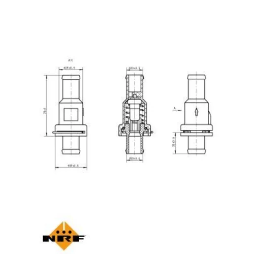 Termostat chladenia 725175 /NRF/ - obr. 4