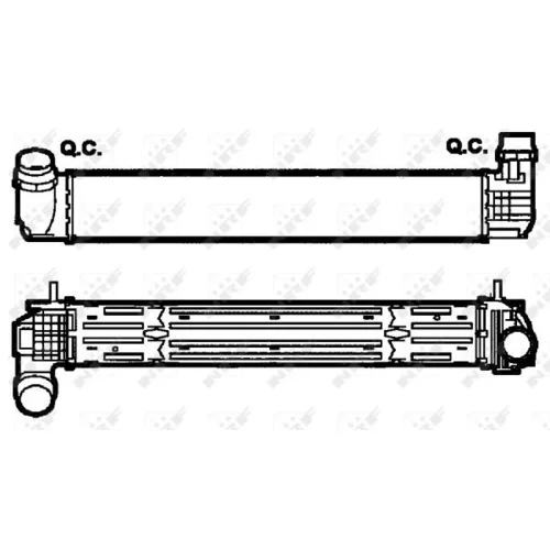 Chladič plniaceho vzduchu 30268 /NRF/ - obr. 4