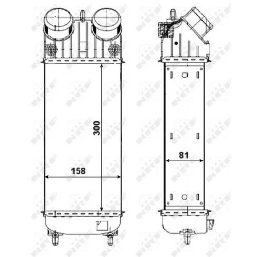 Chladič plniaceho vzduchu 30473 /NRF/ - obr. 4