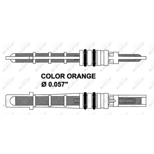 Expanzný ventil klimatizácie 38209 /NRF/ - obr. 4