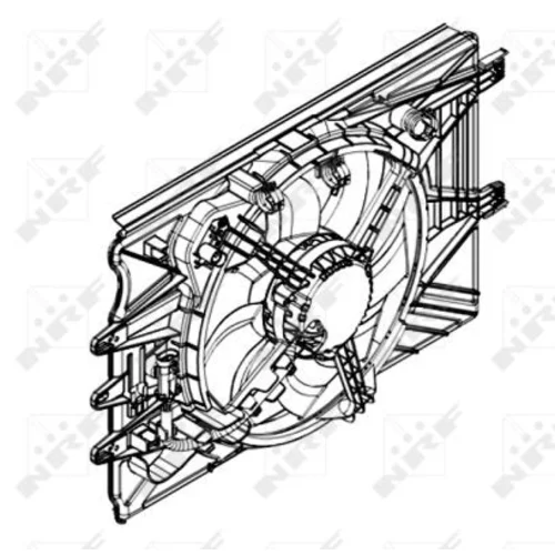 Ventilátor chladenia motora 47594 /NRF/ - obr. 4