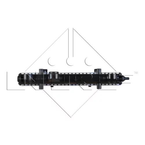 Chladič motora 50004 /NRF/ - obr. 2