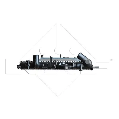 Chladič motora 58025 /NRF/ - obr. 2