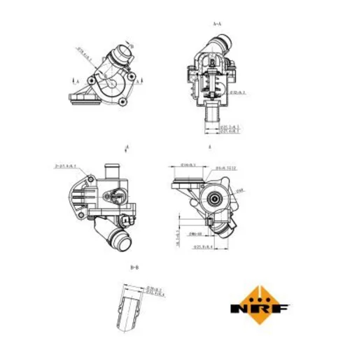 Termostat chladenia 725027 /NRF/ - obr. 4