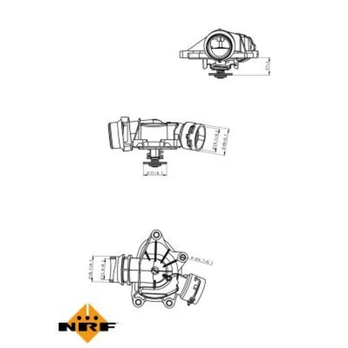 Termostat chladenia 725052 /NRF/ - obr. 5