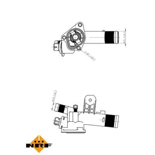 Termostat chladenia 725056 /NRF/ - obr. 4