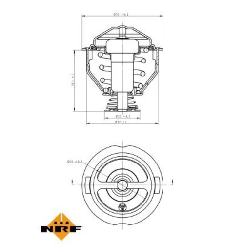 Termostat chladenia 725090 /NRF/ - obr. 4