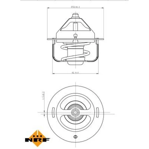 Termostat chladenia 725144 /NRF/ - obr. 5