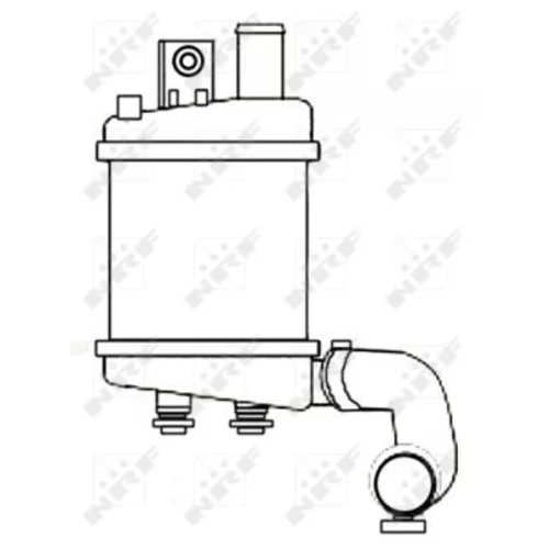 Chladič plniaceho vzduchu 30333 /NRF/ - obr. 1