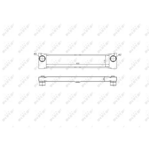 Chladič plniaceho vzduchu 30902 /NRF/ - obr. 4