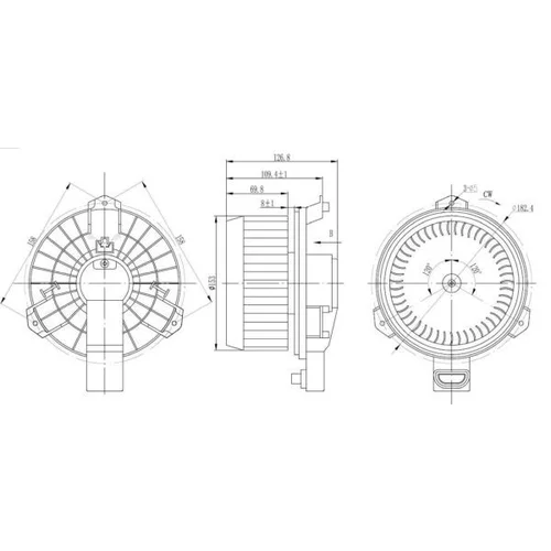 Vnútorný ventilátor 34523 /NRF/ - obr. 5