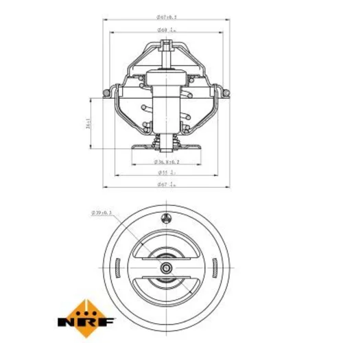 Termostat chladenia 725063 /NRF/ - obr. 5